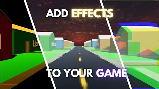 Add Effects to Your Indie Game for unity losers [upl. by Esile]