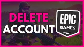 How to Permanently Delete an Account in Epic Games  Epic Games Tutorial [upl. by Alludba184]