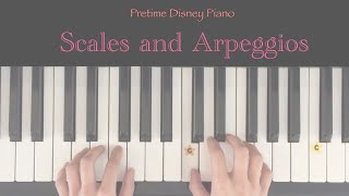 Scales and Arpeggio from The Aristocats  Pretime Disney Piano [upl. by Gemperle]