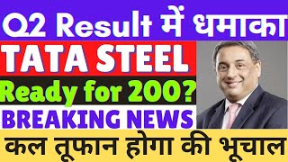 tata steel share latest news  tata steel q2 results preview  hold or sell  tata steel target [upl. by Ahseyi]