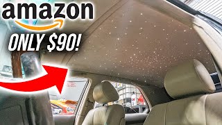 Installing ROLLS ROYCE Star Lights on my VIP Lexus LS400 90 AMAZON MOD [upl. by Aneram376]