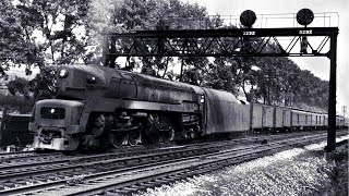 PRR Steam Audio Recording T1 Duplex 5505 at Horseshoe Curve 1949 [upl. by Yhtuv]