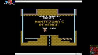 Montezumas Revenge COMMODORE 64 63400 [upl. by Atekihs841]