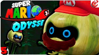 DEEP WOODS  The Wooded Kingdom is Wooded  Lets Play Super Mario Odyssey 5 [upl. by Anees]