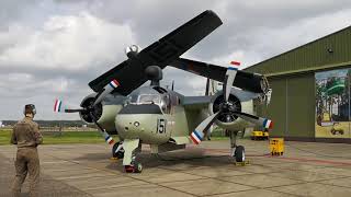 Presentation of the Grumman S2F Tracker just after completing restoration [upl. by Loos]