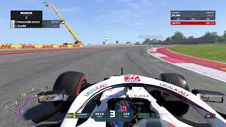 F1 2021  2021 Uralkali Haas F1 Team VF21  Test Drive Gameplay [upl. by Ardiedal748]