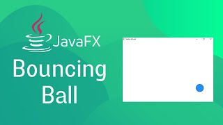 JavaFX and Scene Builder  bouncing ball [upl. by Akerdnuhs381]