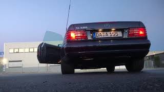 Mercedes SL500 R129 M119 Sound Exhaust [upl. by Comyns]