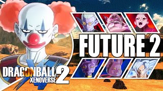 THE GODS OF DESTRUCTION CANT STOP JIREN Dragon Ball Xenoverse 2 Future Saga DLC Walkthrough Part 2 [upl. by Burtie98]