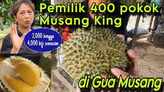 Rahsia seorang wanita urus 400 pokok durian Musang King sejak 20 tahun [upl. by Ventre]