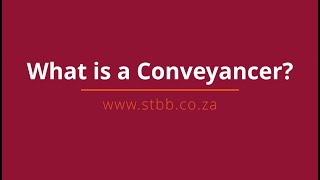 What is a Conveyancer [upl. by Leon]