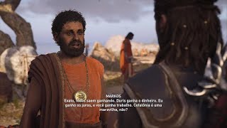 Assassins Creed Odyssey  Uma aula de Gameplay  Parte 1 [upl. by Serrano738]