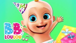 🎉Joyeux Anniversaire  Chanson Pour Enfants  BB LouLou [upl. by Llecram]