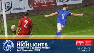 HIGHLIGHTS  Halesowen v Spalding 021124 [upl. by Dinnage]