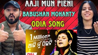 Aaji Mun Pieni Odia Song Reaction  Babushan Mohanty  Uttam Mohanty Evergreen Song [upl. by Suaeddaht44]