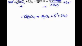 AP Chem Balancing Oxidation Reduction Reactions 33 [upl. by Ioyal]