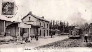 Le petit train de Guines la vie à la gare Hervé Macquet [upl. by Ahtiek]