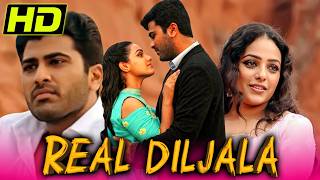 Real Diljala Malli Malli Idi Rani Roju Romantic Hindi Dubbed Movie  Sharwanand Nithya Menen [upl. by Shanta787]