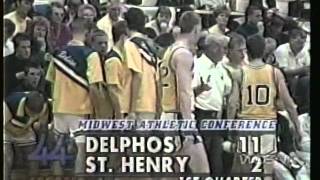 199192 Delphos St Johns at St Henry boys basketball [upl. by Aliakim]