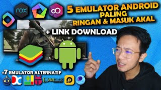 5 Emulator Android Super Ringan yang Paling Masuk Akal buat Low End amp Low Spek PC [upl. by Landau]