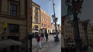 Wroclaw city centre indianstudents latviastudentvisa studyabroad studyinlithuania studyineurope [upl. by Jasmin]