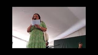 DISCURSO EMBAJADORA DE IRLANDA FESTIVAL SAN PATRICIO MÚSICA DE GAITAS Martín Borboa Gómez mzo 24 [upl. by Asilehs]