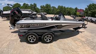 2024 Nitro Z19 Pro Pack bass boat  Stock N1666 [upl. by Depoliti]