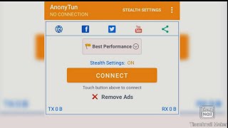 Anony tun free internet settings [upl. by Lyrpa]