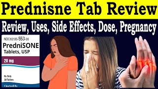 Review Prednisone 20 mg tablet  Prednisolone 20 mg tablet uses in hindi  Uses Side Effects Dose [upl. by Mairb688]