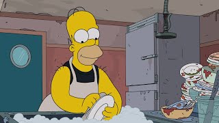 Homero en su primer trabajo Los simpson capitulos completos en español latino [upl. by Froemming]