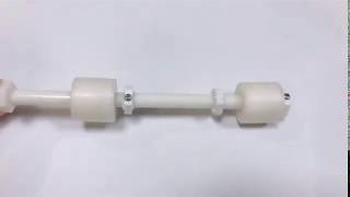 High and Low Alarm Two Float Ball SENPPI70 Water Level Sensor Vertical Float Switch for Pump [upl. by Analli]