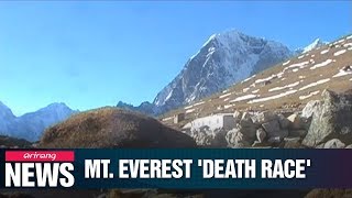 Spike in Mt Everest deaths blamed on long queues at unbreathable altitudes [upl. by Anihsak980]