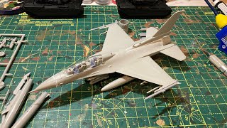 Work Bench Update Hobbyboss F16B 172 and EUROCOPTER Tigre Attack Helicopter [upl. by Giza]