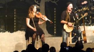 Eluveitie  Isara  Setlon  Carnutian Forest  Gobanno  live  Das Zelt in Zurich 16416 [upl. by Jerald]