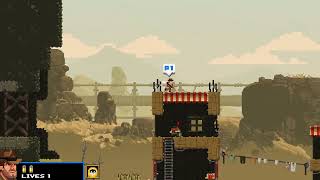 Broforce Broforce Forever title update All Indiana Brones levels [upl. by Itoc]