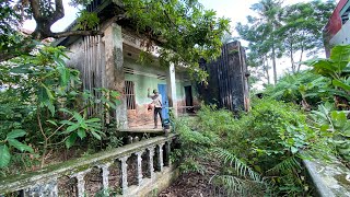 Cleaning a house built in 1983 and renovating the house to help the old homeowner  clean up free [upl. by Anilocin]