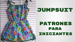 138 COMO HACER PATRONES PARA JUMPSUIT O ENTERIZO Paso a Paso [upl. by Scandura]