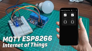 Home Automation Menggunakan NodeMCU ESP8266 Dengan Protokol MQTT [upl. by Rayner]