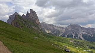 Seceda Italy 🇮🇹  Relaxing music 🎶 video [upl. by Divadleahcim]