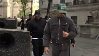 Sean Diddy Combs sons arrive at court in New York  AFP [upl. by Aletta]