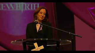 Kamala DANCES as Baptist Church singing HAPPY BIRTHDAY to her 60th  GA rally [upl. by Adev]