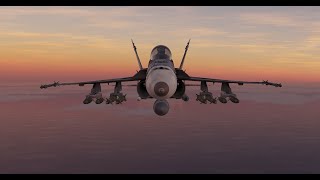 DCS F18 Hornet Easy Start up guide [upl. by Nadirehs]