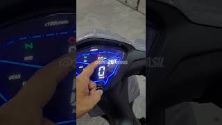 Esse é o PAINEL DIGITAL mais COMPLETO que eu já vi em uma moto de 125cc [upl. by Josy]