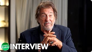 HOUSE OF GUCCI  Al Pacino quotAldo Gucciquot Onset Interview [upl. by Meela]