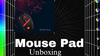 Bestor Mouse Pad Unboxing 📦 at just ₹96 [upl. by Yarak94]