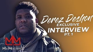 Derez Deshon  I Quit Rapping Interview Part 1 [upl. by Nylareg]