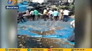 6 Dead 5 Critically Injured After Boiler Blast at Sugar Factory  in Karnatakas Mudhol [upl. by Ormand]