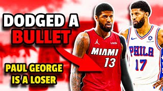 OFFICIAL Paul George Signs with 76ers and the Miami Heat DODGED a Bullet  Heat Fan Cope Session [upl. by Adair]