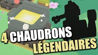 OUVERTURE 4 CHAUDRONS LÉGENDAIRES  POKÉMON QUEST [upl. by Chaves]