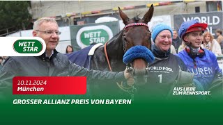 München Grosser Allianz Preis von Bayern  Sieger Assistent [upl. by Isyak846]